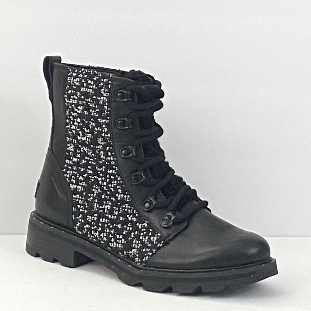 New Sorel Lennox Genuine Shearling Waterproof Lace-Up Boot - Picture 6 of 12